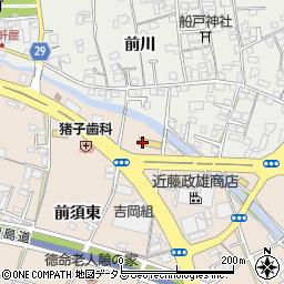 日産サティオ徳島藍住店周辺の地図