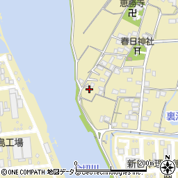 徳島県徳島市川内町中島279周辺の地図