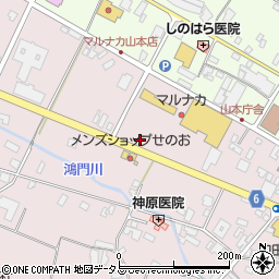 小野美容院周辺の地図