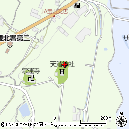 香川県三豊市山本町財田西1449-1周辺の地図