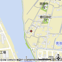 徳島県徳島市川内町中島281周辺の地図