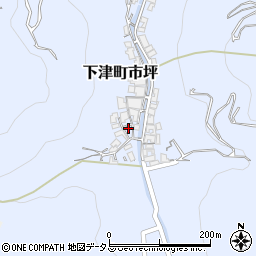 和歌山県海南市下津町市坪159-2周辺の地図