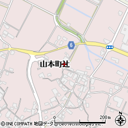 イロハタクシー有限会社　山本営業所周辺の地図