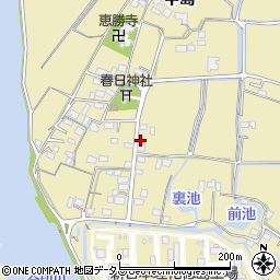 徳島県徳島市川内町中島225-1周辺の地図