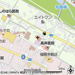 三豊市シルバー人材センター（公益社団法人）　山本・財田連絡所周辺の地図