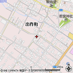 香川県観音寺市出作町393周辺の地図