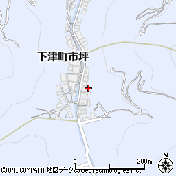 和歌山県海南市下津町市坪1495周辺の地図