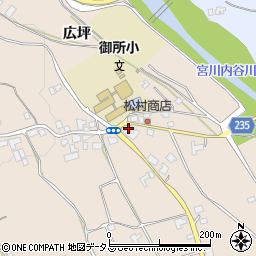徳島県阿波市土成町宮川内下り松77周辺の地図