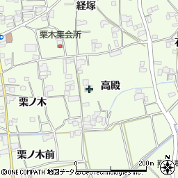 徳島県板野郡上板町七條高殿3周辺の地図