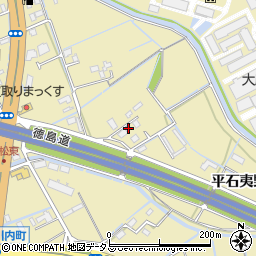 徳島県徳島市川内町平石夷野142周辺の地図