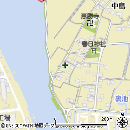 徳島県徳島市川内町中島282周辺の地図