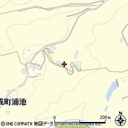 徳島県阿波市土成町浦池810周辺の地図