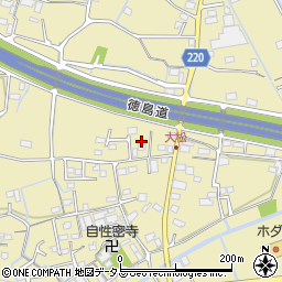 徳島県徳島市川内町大松770周辺の地図