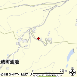 徳島県阿波市土成町浦池809周辺の地図