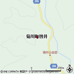 山口県下関市菊川町大字轡井周辺の地図