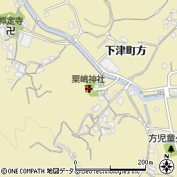 粟嶋神社周辺の地図