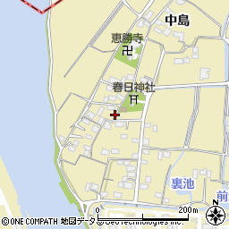 徳島県徳島市川内町中島286周辺の地図