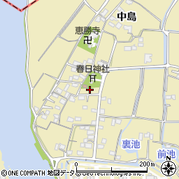 徳島県徳島市川内町中島239-1周辺の地図