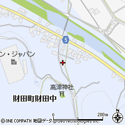 香川県三豊市財田町財田中169周辺の地図