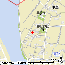 徳島県徳島市川内町中島287周辺の地図