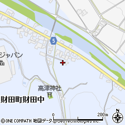 香川県三豊市財田町財田中194周辺の地図