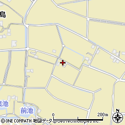徳島県徳島市川内町中島160周辺の地図