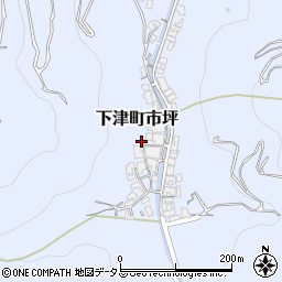 和歌山県海南市下津町市坪126-2周辺の地図