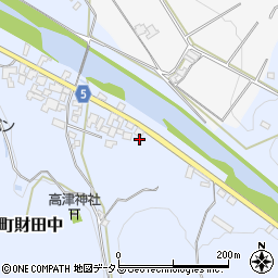 香川県三豊市財田町財田中198周辺の地図