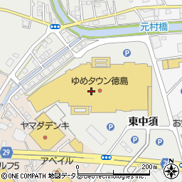 センコヤ　ゆめタウン徳島店周辺の地図