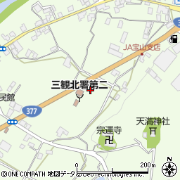 香川県三豊市山本町財田西1050周辺の地図