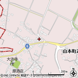 香川県三豊市山本町辻921-1周辺の地図