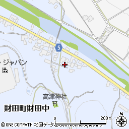 香川県三豊市財田町財田中191周辺の地図