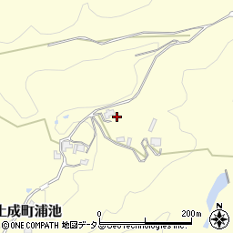 徳島県阿波市土成町浦池818周辺の地図