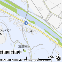 香川県三豊市財田町財田中188周辺の地図