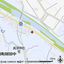 香川県三豊市財田町財田中197周辺の地図