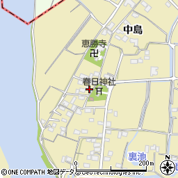 徳島県徳島市川内町中島290周辺の地図