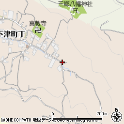 和歌山県海南市下津町丁240周辺の地図