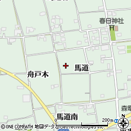 徳島県板野郡上板町西分周辺の地図