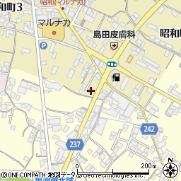 横山ガス店周辺の地図