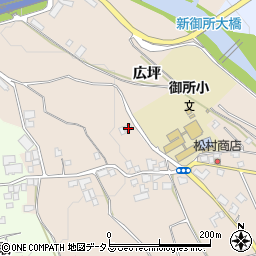 徳島県阿波市土成町宮川内広坪周辺の地図