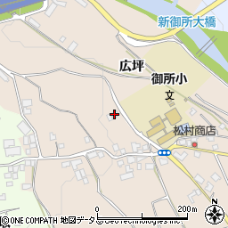 徳島県阿波市土成町宮川内（広坪）周辺の地図