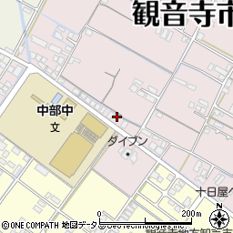 香川県観音寺市出作町78周辺の地図