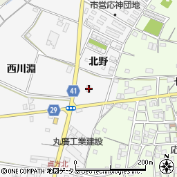 徳島県徳島市応神町東貞方北野12周辺の地図