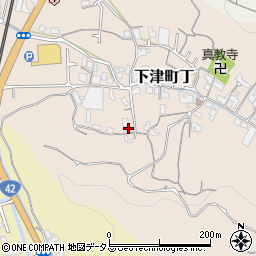 和歌山県海南市下津町丁周辺の地図