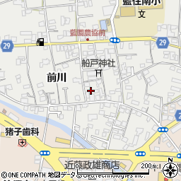 奥村呉服店周辺の地図