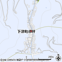 和歌山県海南市下津町市坪121周辺の地図