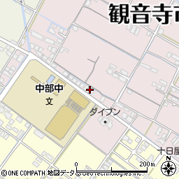 香川県観音寺市出作町78-3周辺の地図