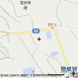 香川県三豊市財田町財田上6955周辺の地図