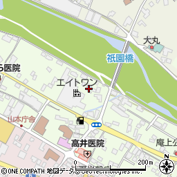 香川県三豊市山本町財田西232周辺の地図