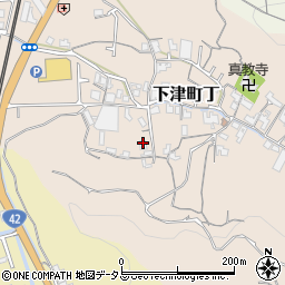 和歌山県海南市下津町丁14周辺の地図